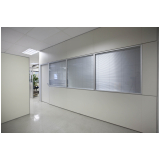 divisórias de vidro para escritórios preço Vila Sônia